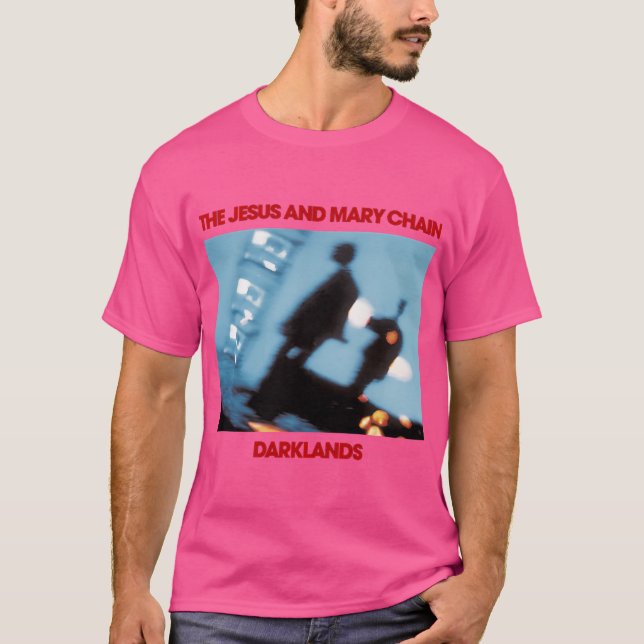 Jesus e Mary Cadeia Camisa Escura (Frente)