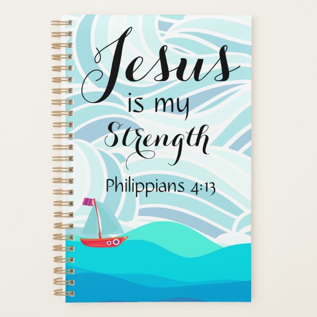 Jesus é meu Planejador de Força (Frente)