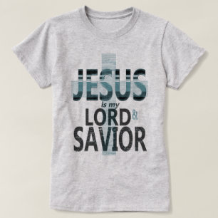 Jesus é meu t-shirt das mulheres do senhor e do