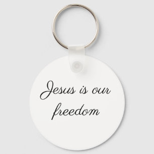 Jesus é nosso Chaveiro de liberdade