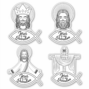 Jesus é o meu adesivo da Salvação