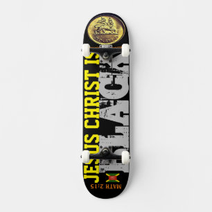 JESUS É O skate PRETO