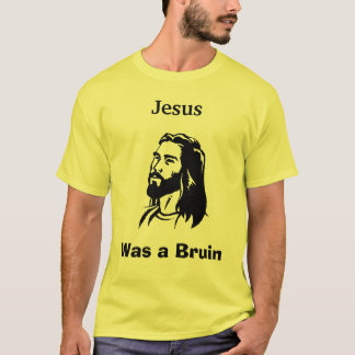 Jesus era um amarelo básico da camisa do bruin