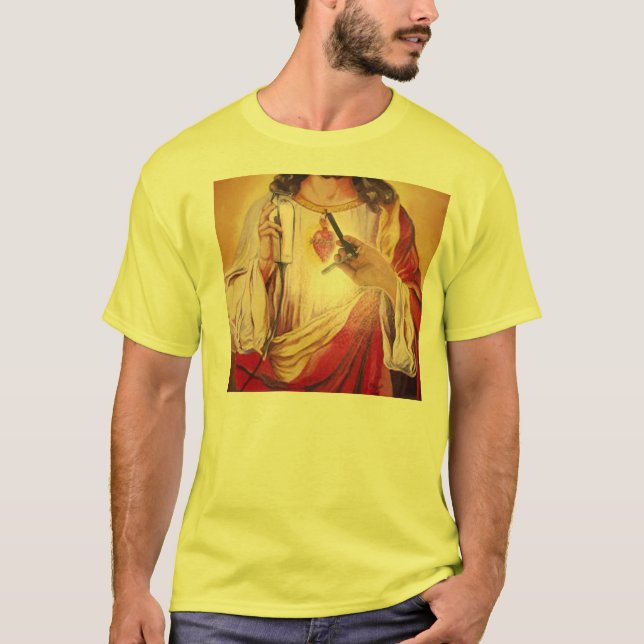 Jesus era um t-shirt do barbeiro (Frente)