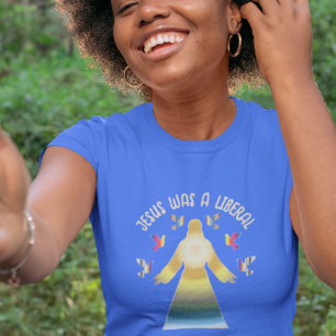 Jesus era uma camiseta personalizada liberal
