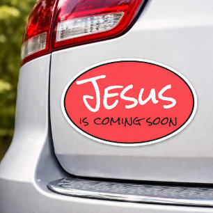 Jesus Está Chegando Em Breve Adesivo de Vinil Pers