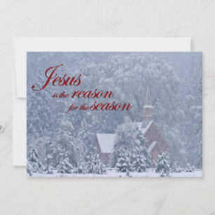 Jesus esta estação - capela de Yosemite na