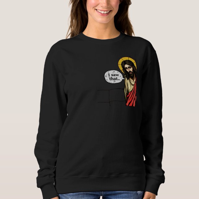 jesus eu vi aquele meme T-Shirt (Frente)