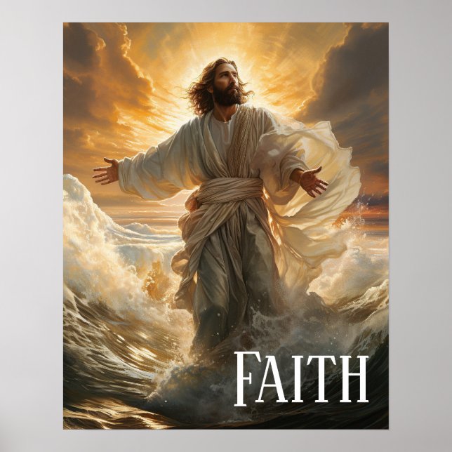 Jesus Faith Poster (Frente)