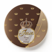 Jesus Inspirador Neutro Coroa Rei dos Reis