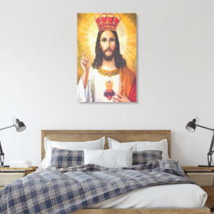 Jesus King Canvas