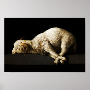 Jesus Lamb de Deus - Agnus Dei Poster