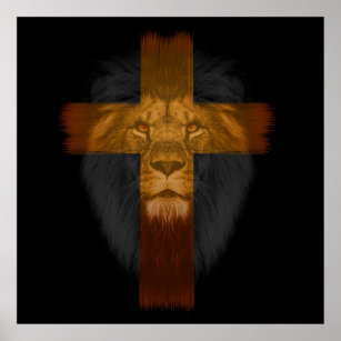 Jesus Leão de Judah Poster