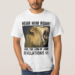 JESUS, LÍÃO DE JÚDAH CHRISTIAN T-Shirts