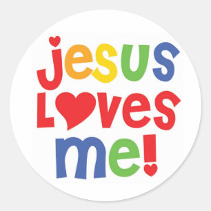 Jesus Me Ama! - autocolante