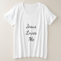 Jesus me ama mais uma camisa do tamanho