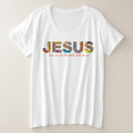 Jesus Me Ama Pela Bíblia Mais A T-shirt Do Tamanho