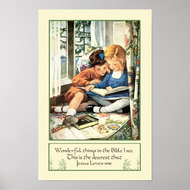 Jesus me ama Poster (Frente)