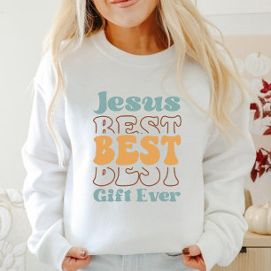 Jesus Melhor Presente Que Já Teve Uma Camiseta Bas