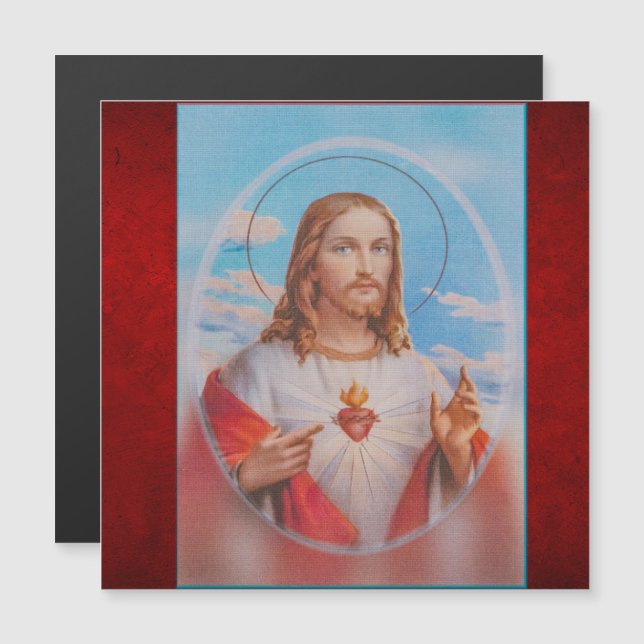 Jesus mercy prayers magnet (Frente/Verso)