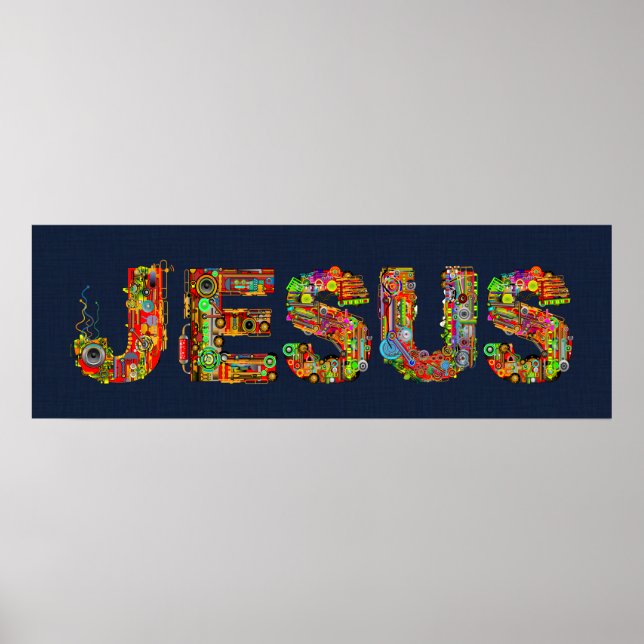 JESUS NAME POSTER (Frente)