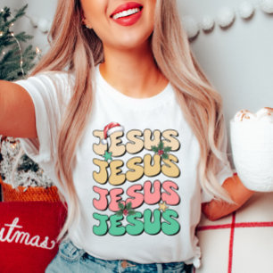 Jesus Natal T-Shirt Colorful