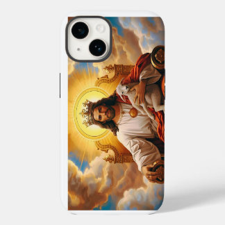 Jesus no capa de iPhone do Reino dos Céus