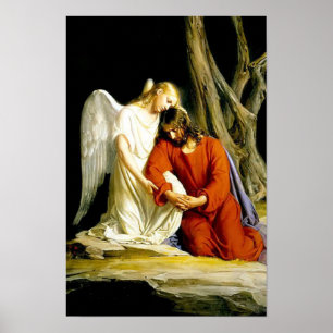 Jesus no Jardim do Poster Gethsemane
