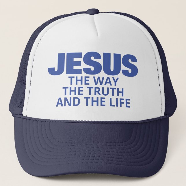 JESUS O CAMINHO A VERDADE E A VIDA BONÉ DE CAMINHO (Frente)