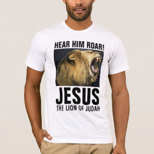 JESUS O LEÃO RUJIR DE JUDAH, T-SHIRT