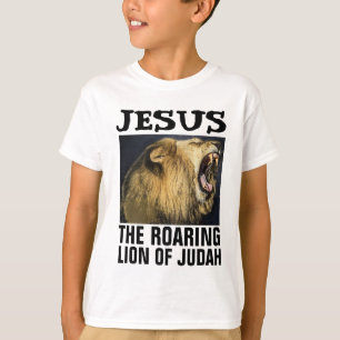 JESUS o LEÃO RUJIR de t-shirt de JUDAH