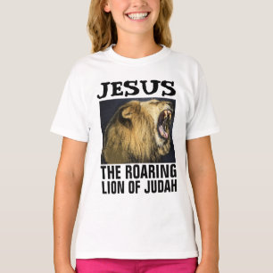 JESUS O LÍON ROARING DAS T-shirts JUDAH