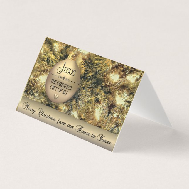 Jesus - O maior presente de todos - Vazio (Frente)