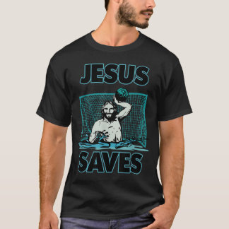 Jesus, O Polo Água Salva Camisa Para Chri