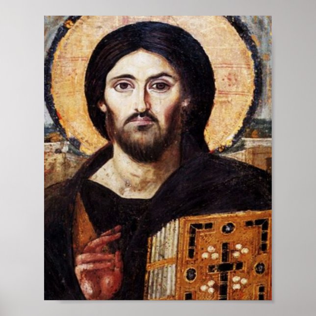 Jesus Pantocrator Poster (Frente)
