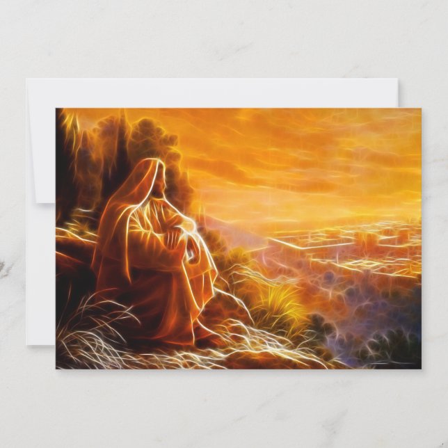 Jesus Pensando Em Pessoas (Você) (Frente)