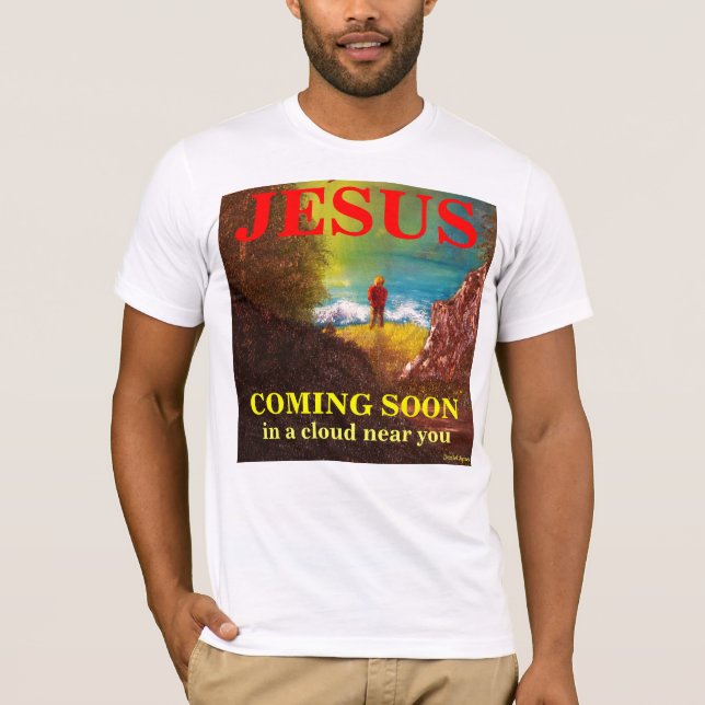 JESUS que VEM LOGO t-shirt (Frente)