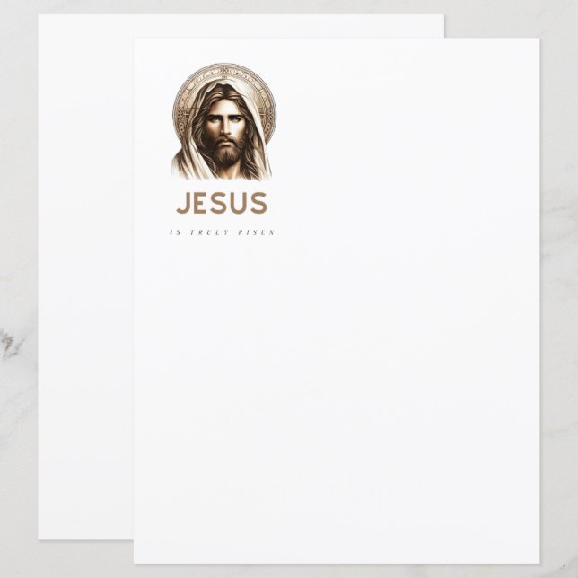 Jesus ressuscitou verdadeiramente! (Frente/Verso)