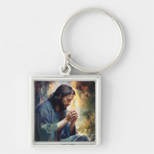 Jesus Rezando Chaveiro