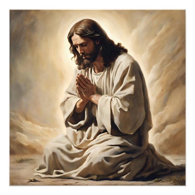 Jesus Rezando Foto (Frente)