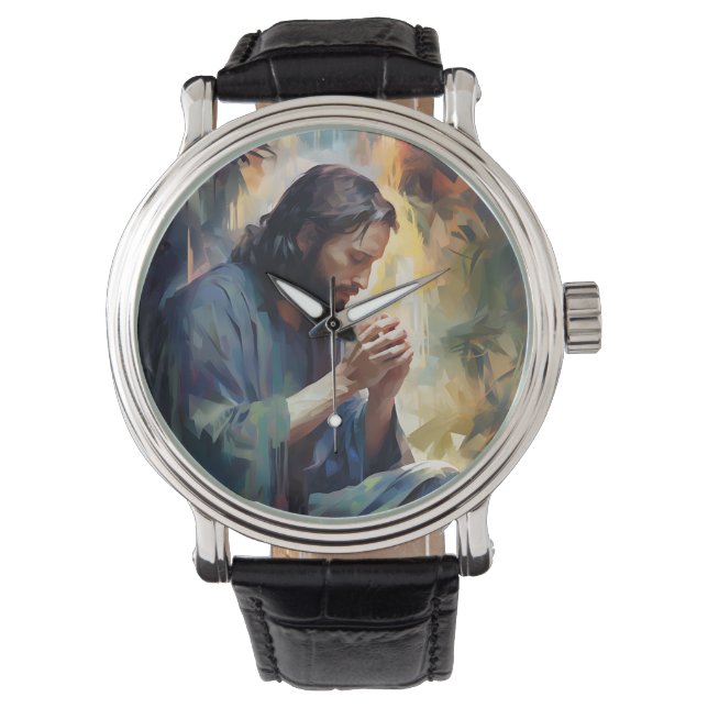 Jesus Rezando Relógio (Frente)