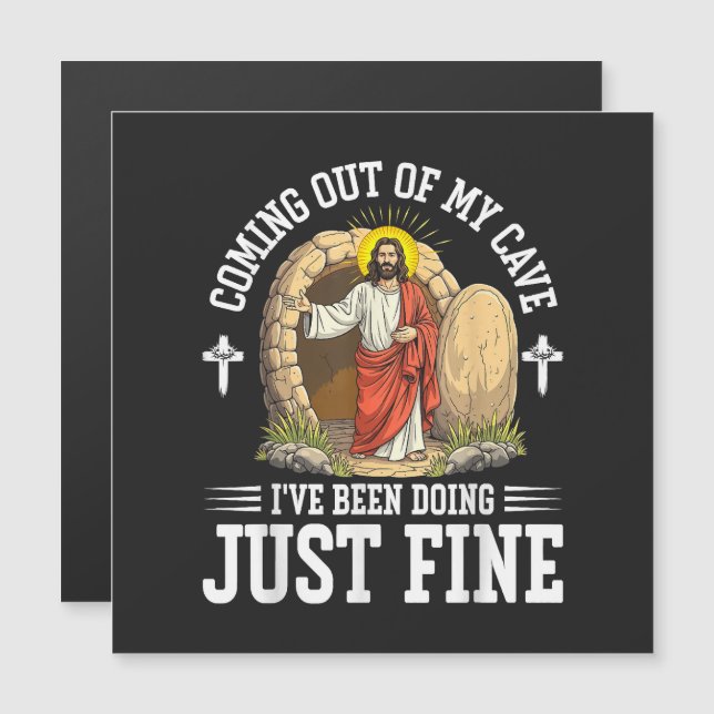 Jesus Saindo da Minha Caverna (Frente/Verso)