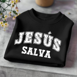 Jesús Salva Afetou Camiseta Espanhola Cristã