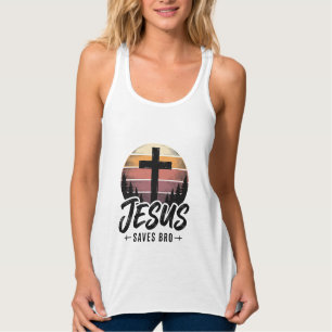 Jesus Salva Camisa Bros Vintage Cruz Cristã Desi
