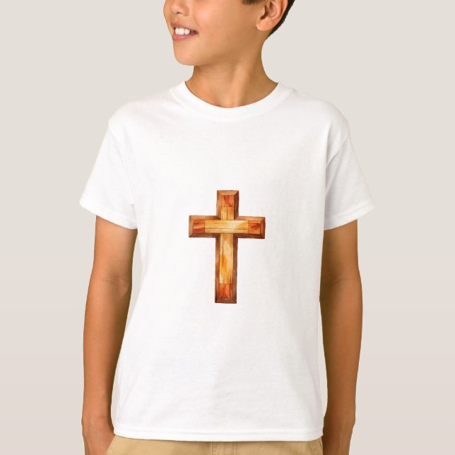 Jesus Salva Camiseta Bro Kids (Frente)