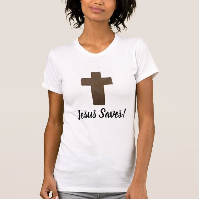 Jesus salva T-Shirt (Frente)