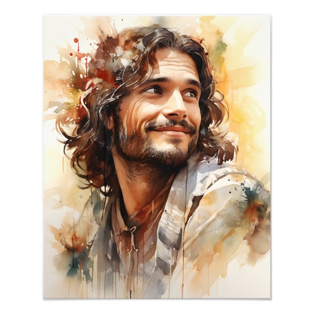 Jesus Sorrindo Foto (Frente)