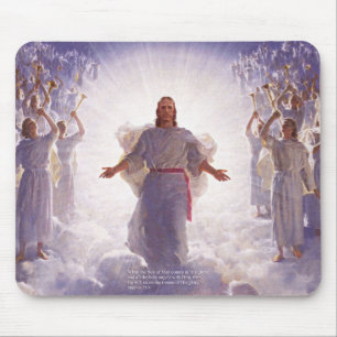 Jesus & suas opções de Mousepad dos anjos 1