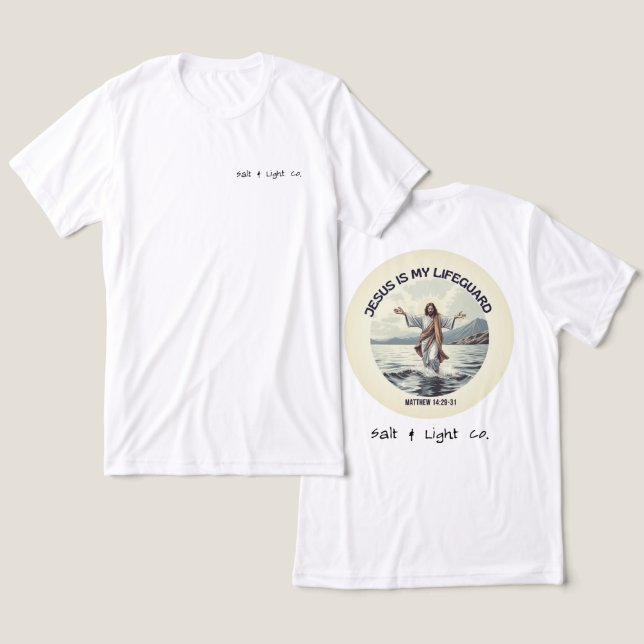 Jesus T-Shirt (Design Frente e Verso)