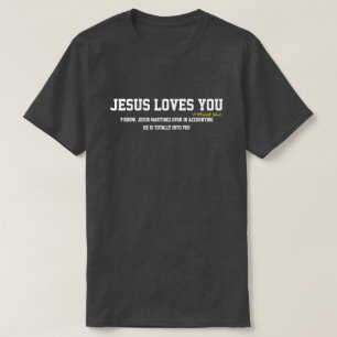 Jesus Te Ama...? - Uma Camisa MisterP